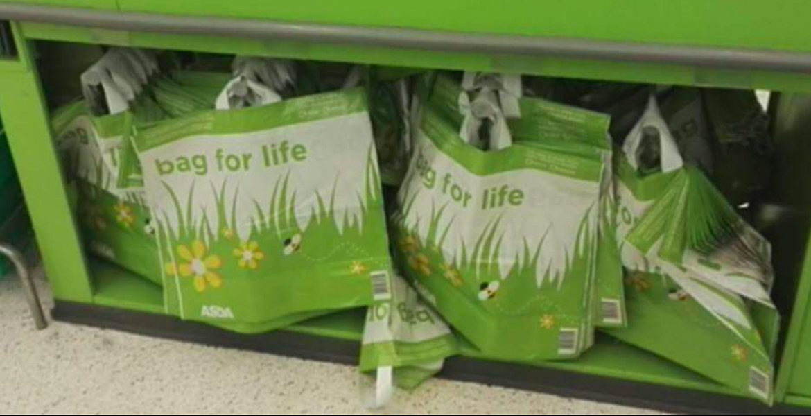 EXCLUSIVE ASDA removes its 5p bags from display at tills lottyearns